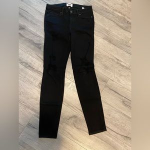 Paige Distressed Skinny Jeans